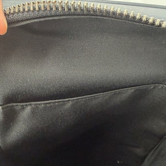 Coach Men’s Sullivan Pack In Signature Leather Black and Blue Gorgeous Crossbody - Picture 11 of 15